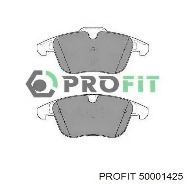 Купити 50001425 Profit Колодки гальмівні передні, дискові