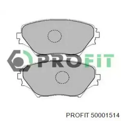 Купити 50001514 Profit Колодки гальмівні передні, дискові