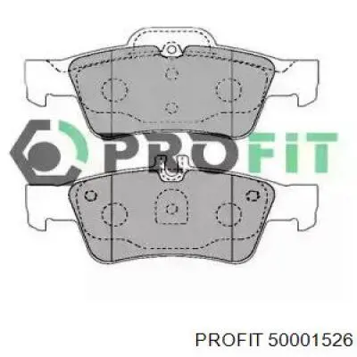 Колодки гальмові задні, дискові 50001526 Profit