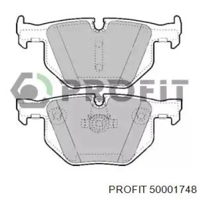 Колодки гальмові задні, дискові 50001748 Profit
