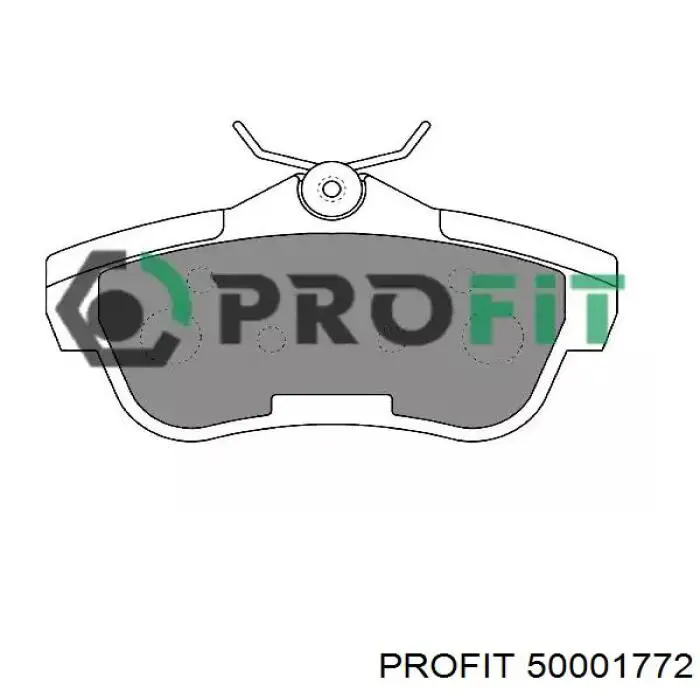 Купити 50001772 Profit Задні колодки