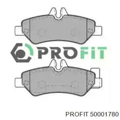 Колодки гальмові задні, дискові 50001780 Profit