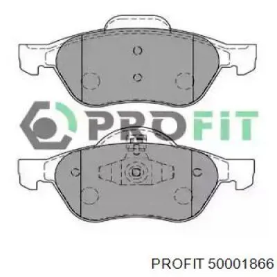 Колодки гальмівні передні, дискові 50001866 Profit