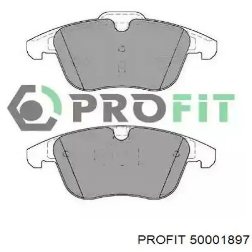 Купити 50001897 Profit Колодки гальмівні передні, дискові