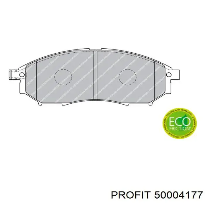 Гальмівні колодки Profit 50004177 ціна, від 23.78 USD