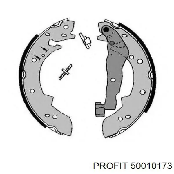 Колодки гальмові задні, барабанні 50010173 Profit