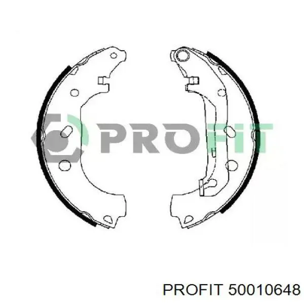 Купити 50010648 Profit Колодки гальмові задні, барабанні