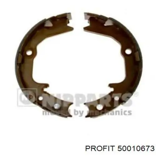 Колодки ручника / стоянкового гальма Profit 50010673 ціна, від 15.93 USD