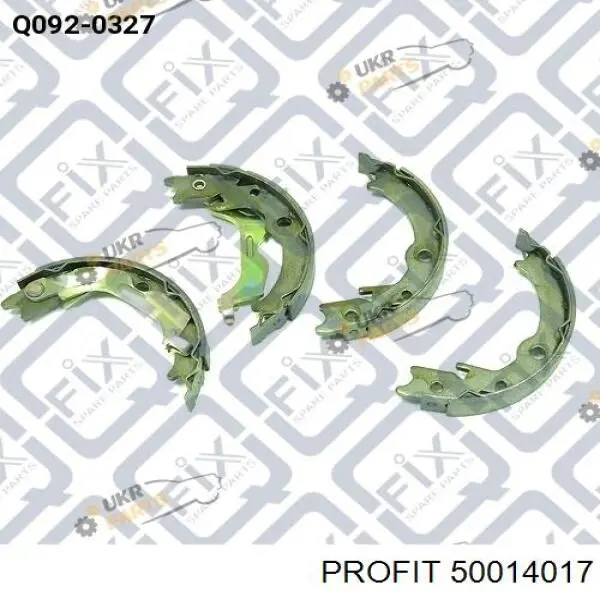 50014017 Profit Гальмівні колодки ручника