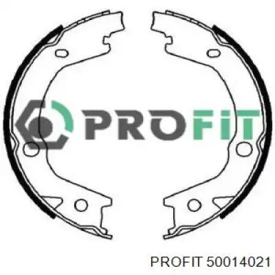 50014021 Profit Гальмівні колодки ручника