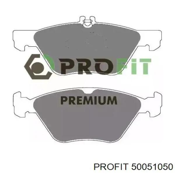 Купити 50051050 Profit Колодки гальмівні передні, дискові