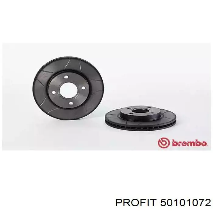 Гальмівні диски передні 50101072 Profit