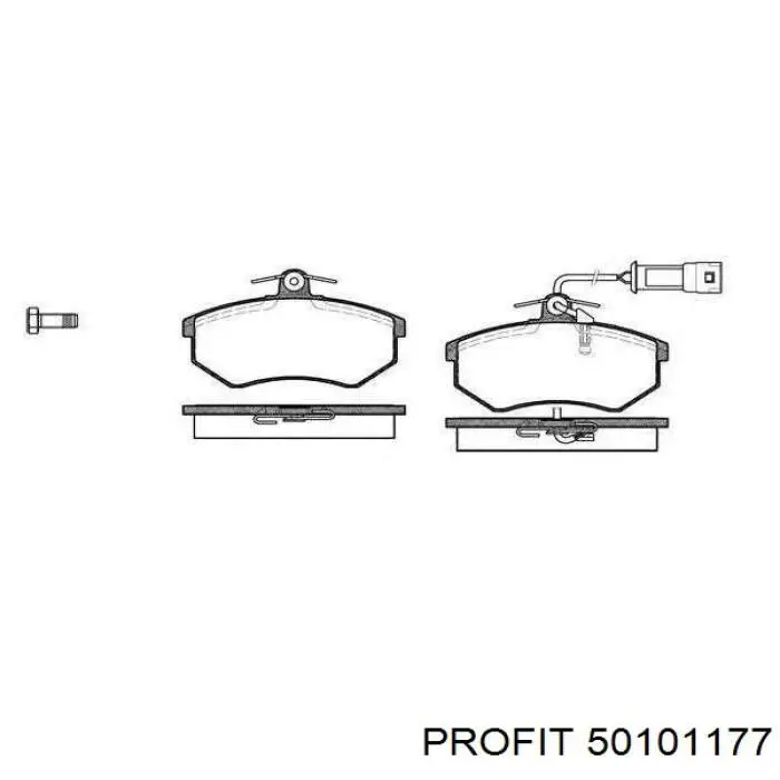 Гальмівні диски 50101177 Profit