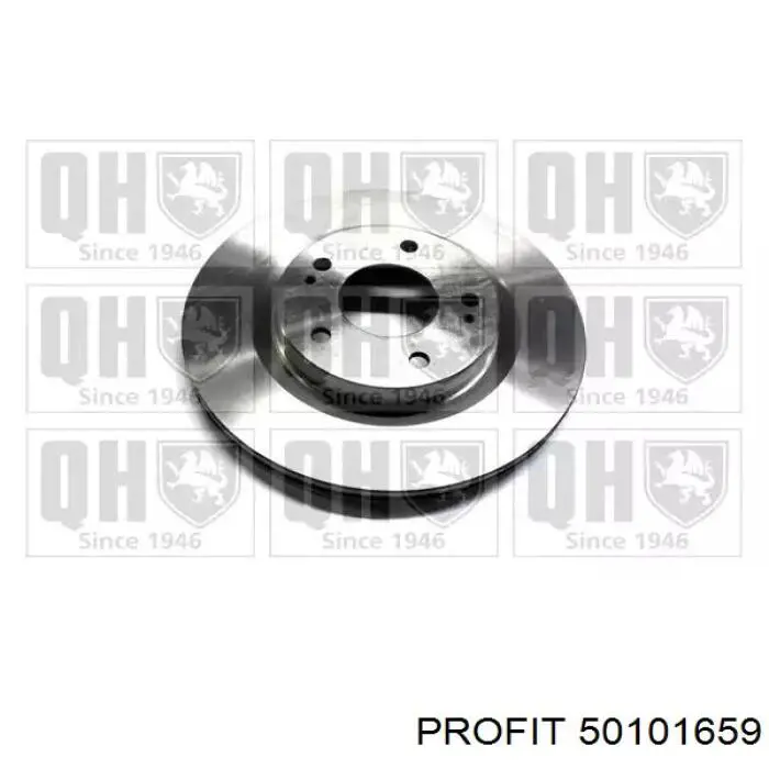Диск переднього гальма Profit 50101659 ціна, від 31.71 USD