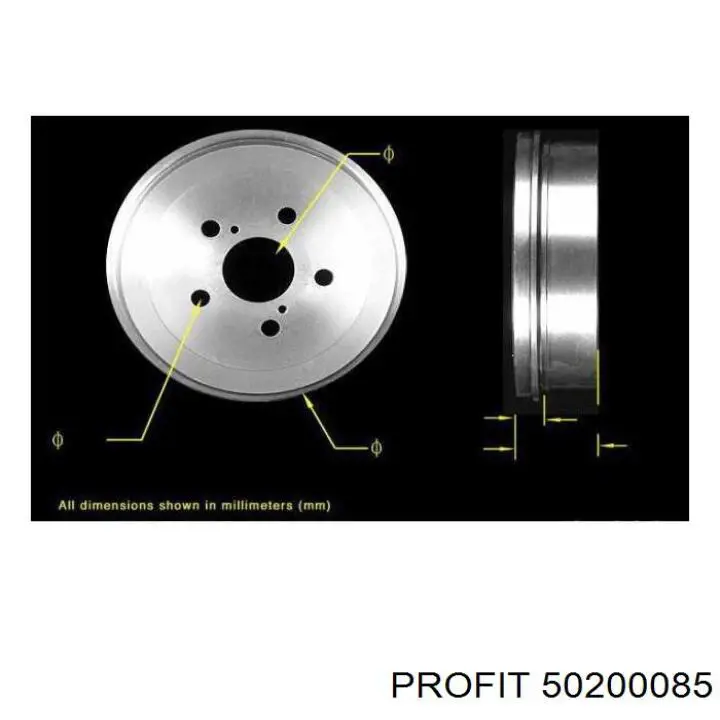 Барабан гальмівний задній JP Group 4863500100 ціна, від 22.53 USD