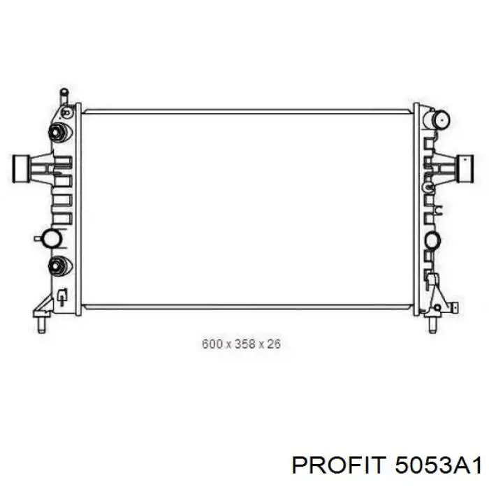 Радіатор охолодження Profit PR5051A1