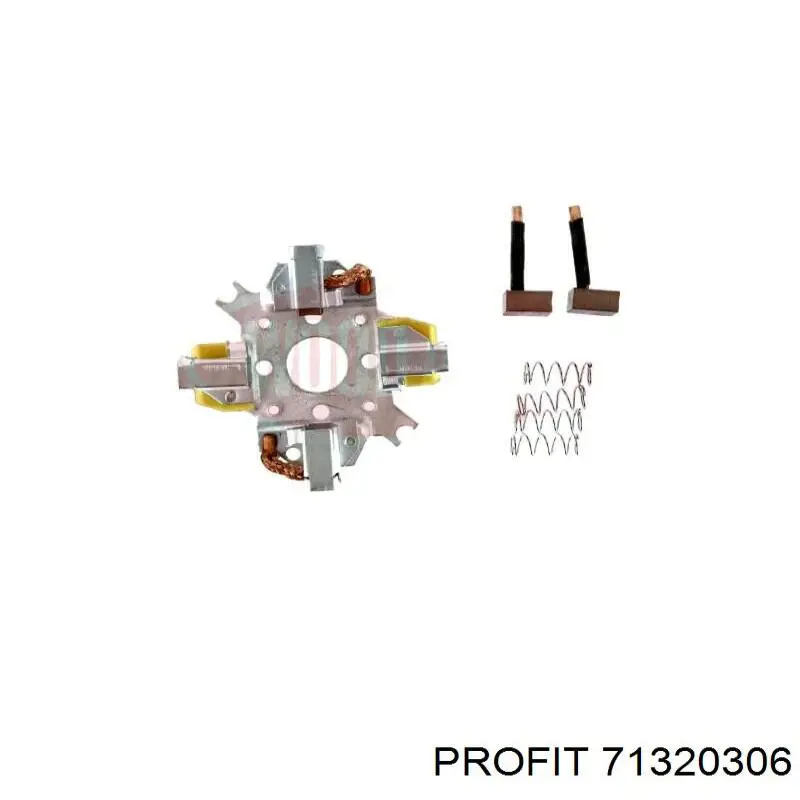 Щеткодеpжатель стартера Profit 71320306 ціна, від 6.26 USD