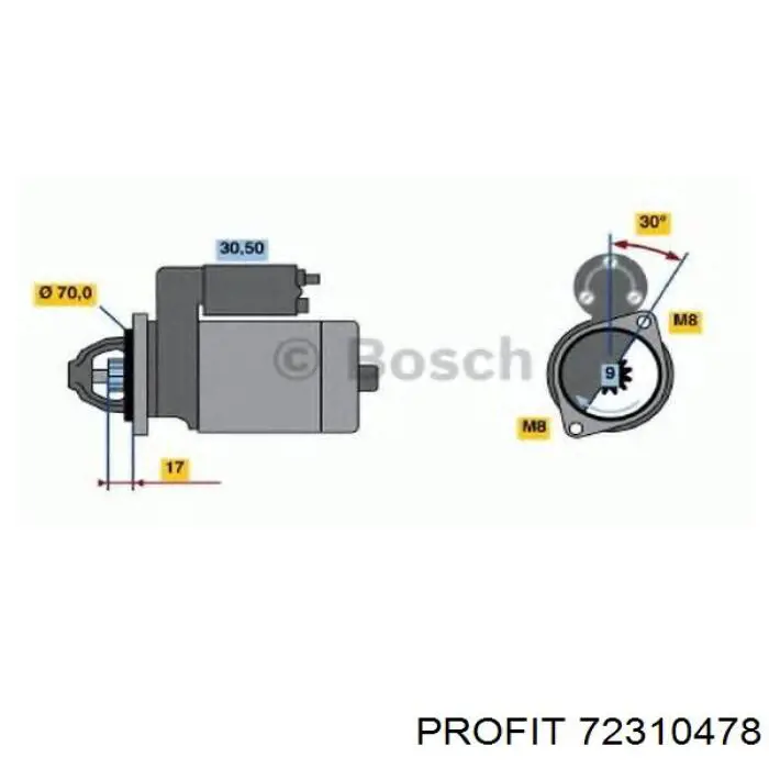 Бендикс стартера 2100 Ghibaudi