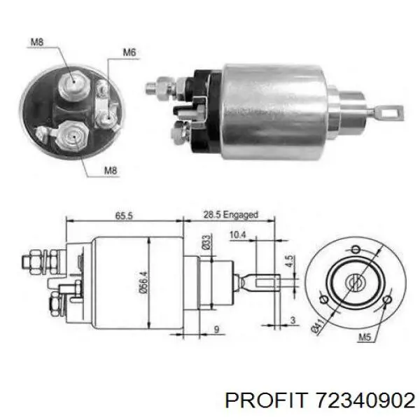 Купити SD0073P AS/Auto Storm Бендикс стартера