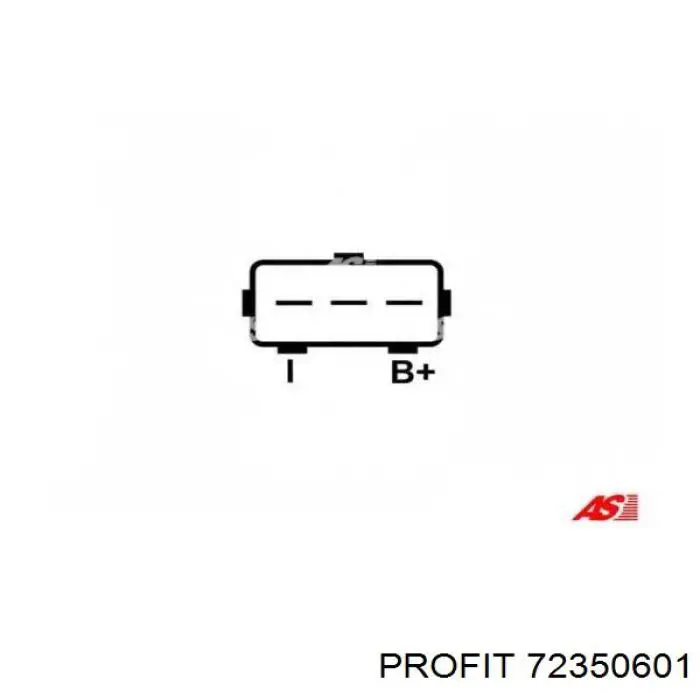 Купити 72350601 Profit Реле регулятор напруги генератора
