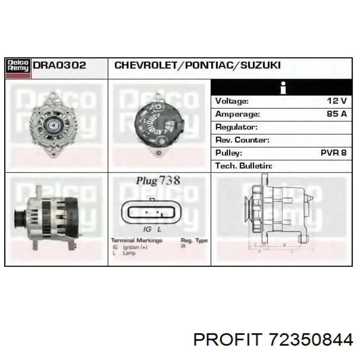 Купити 72350844 Profit 