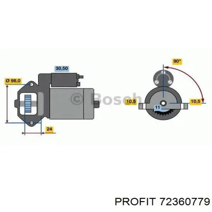 Бендикс Profit 72360779 ціна, від 7.78 USD