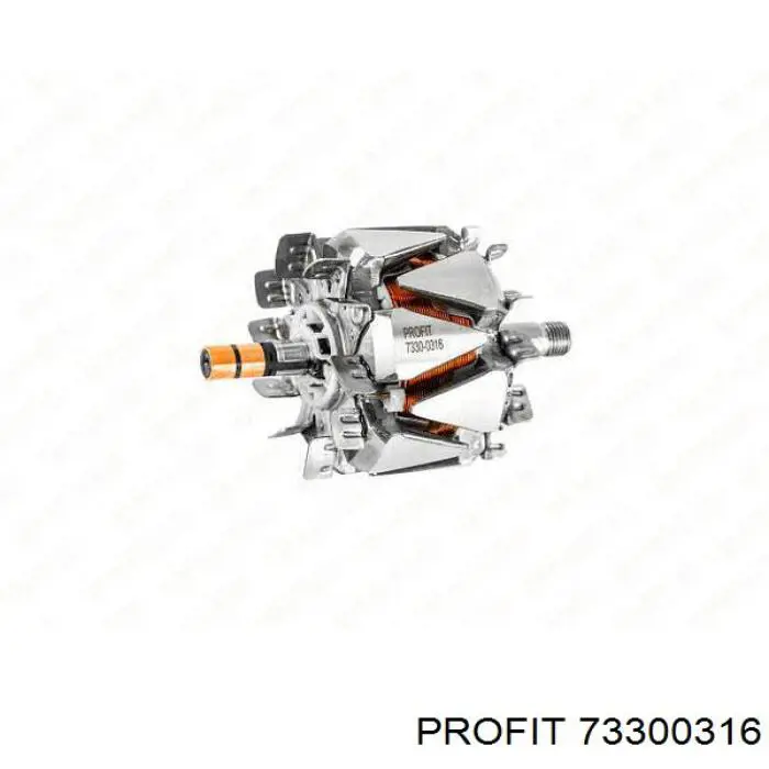 Якір (ротор) генератора Peugeot 206 (2A/C) (Пежо 206)
