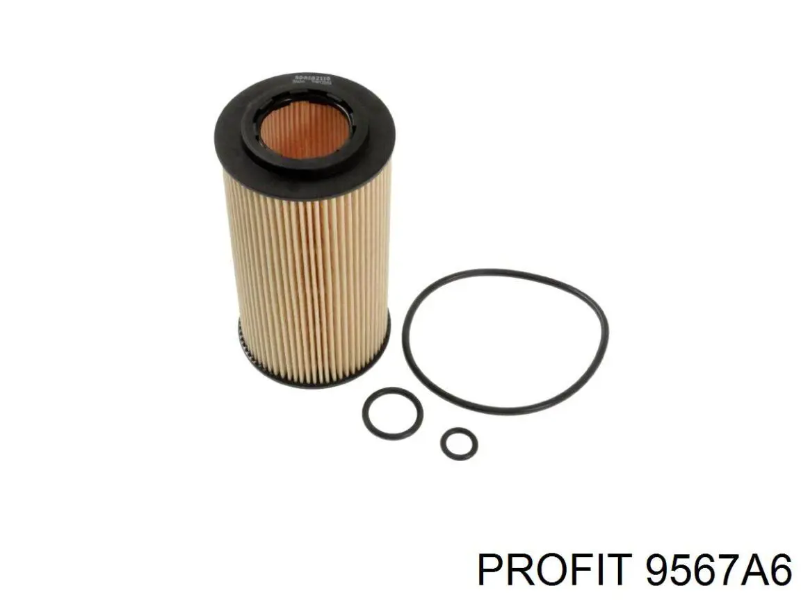 9567A6 Profit Радіатор охолодження двигуна