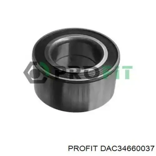 Комплект підшипник маточини передньої Profit DAC34660037 ціна, від 11.40 USD