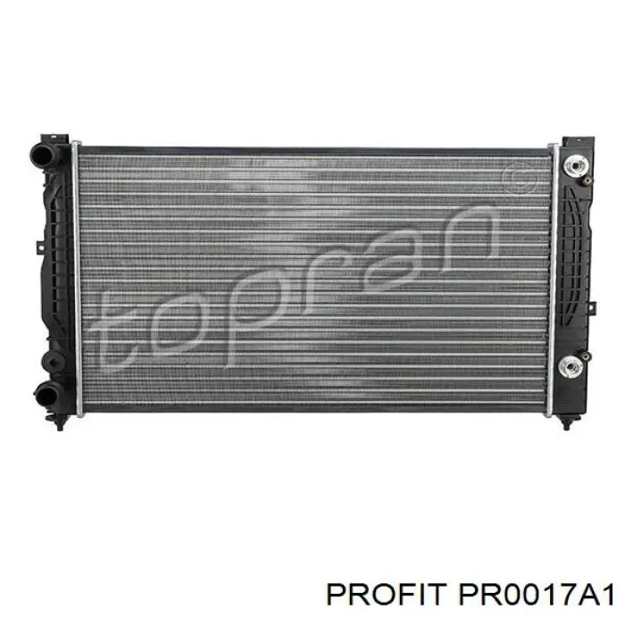 PR0017A1 Profit радіатор охолодження двигуна