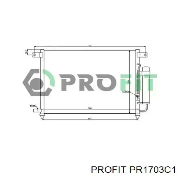 Конденсатор кондиціонера Profit PR1703C1 ціна, від 77.75 USD