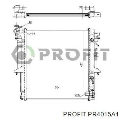 Радіатор Q1720073 Q-fix