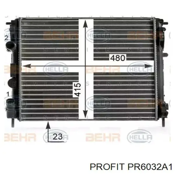 Радіатор основний Renault (RVI) 8660000495 ціна, від 51.38 USD