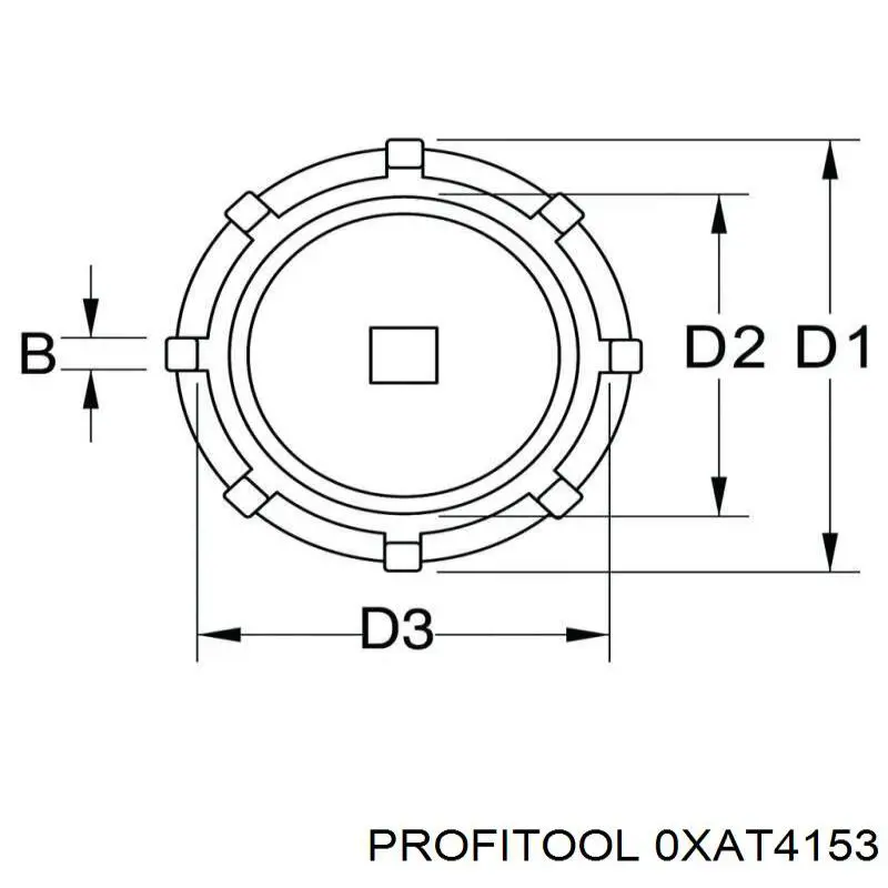 Купити 0XAT4153 Profitool 