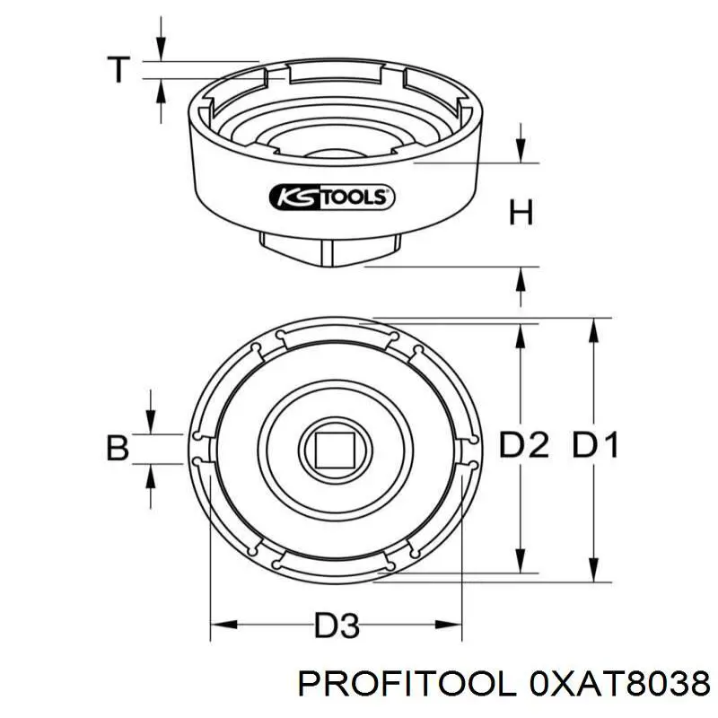 0XAT8038 Profitool 