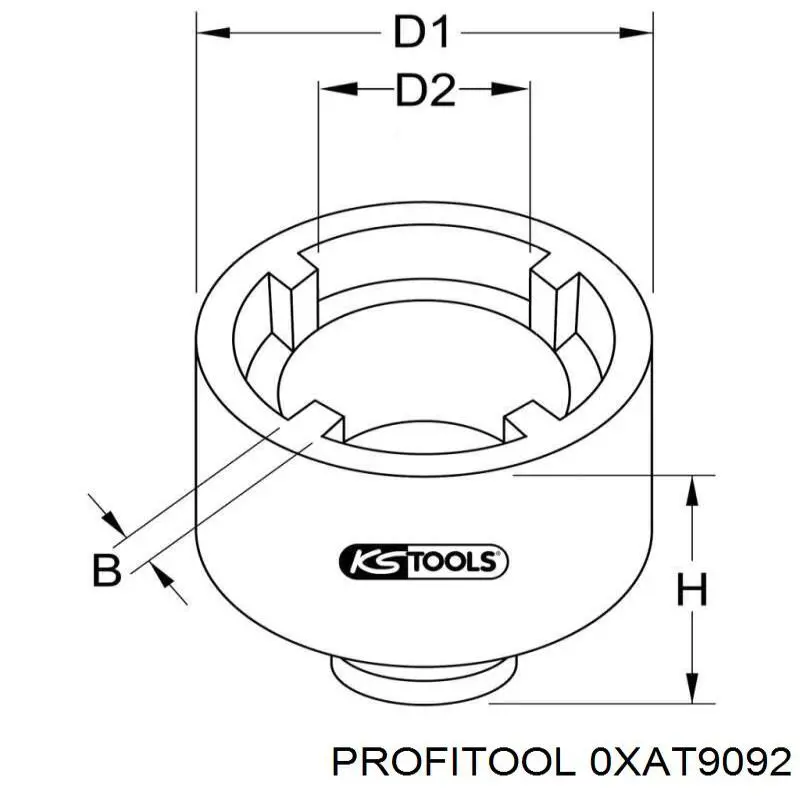  Profitool 0XAT9092 ціна, від 78.31 USD