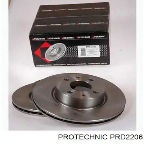 PRD2206 Protechnic диск гальмівний передній