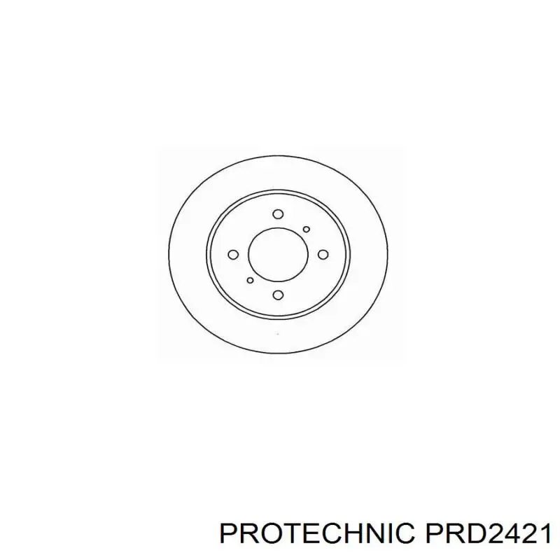 PRD2421 Protechnic диск гальмівний передній