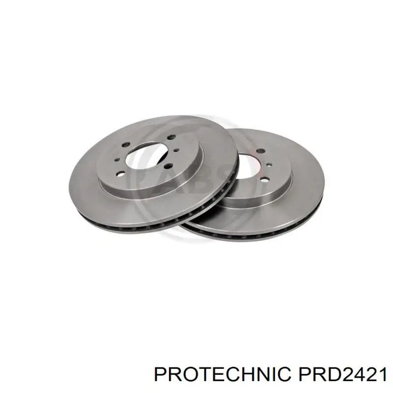 Диск переднього гальма Protechnic PRD2421 ціна, від 33.10 USD