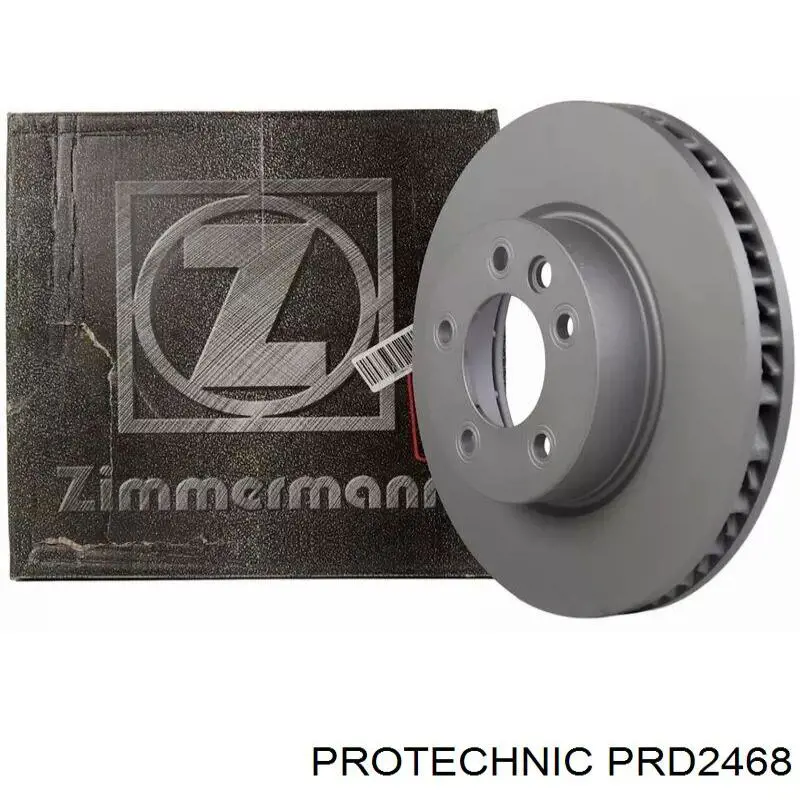 Диск переднього гальма Protechnic PRD2468 ціна, від 60.02 USD