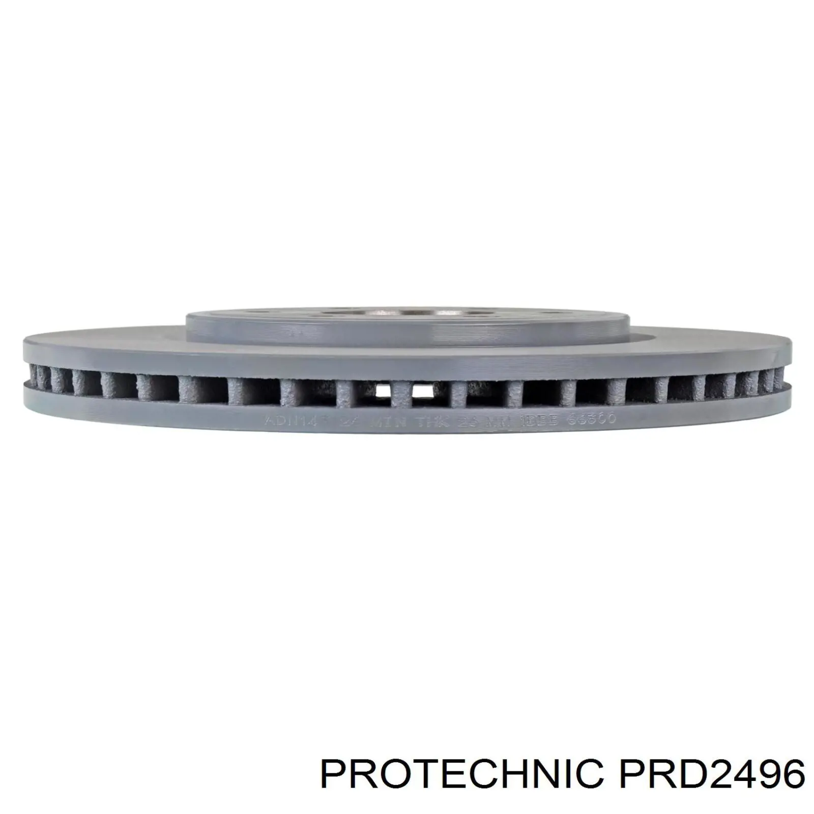 Гальмівні диски передні PRD2496 Protechnic