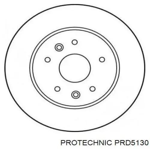 Задні дискові гальма Protechnic PRD5130 ціна, від 20.39 USD
