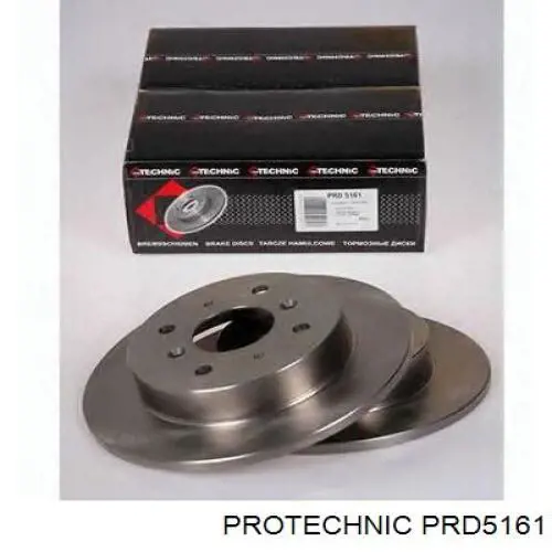 PRD5161 Protechnic диск гальмівний задній