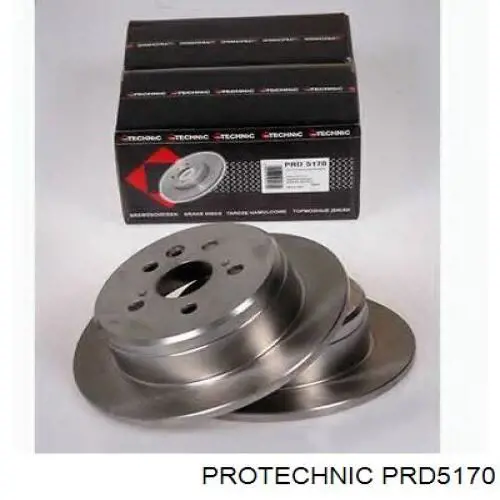 PRD5170 Protechnic диск гальмівний задній