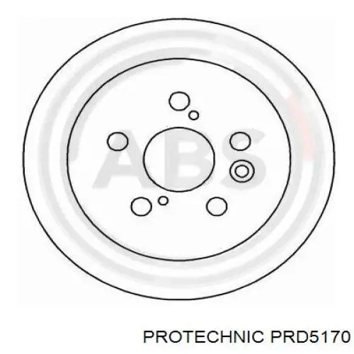 Задні дискові гальма Protechnic PRD5170 ціна, від 26.94 USD
