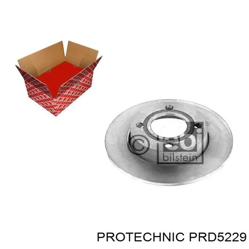 Купити PRD5229 Protechnic Диск заднього гальма