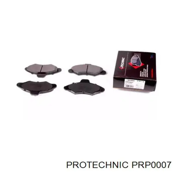 Гальмівні колодки Protechnic PRP0007 ціна, від 11.29 USD