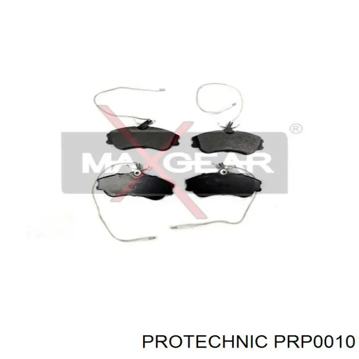 PRP0010 Protechnic колодки гальмівні передні, дискові