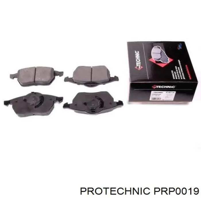 PRP0019 Protechnic колодки гальмівні передні, дискові