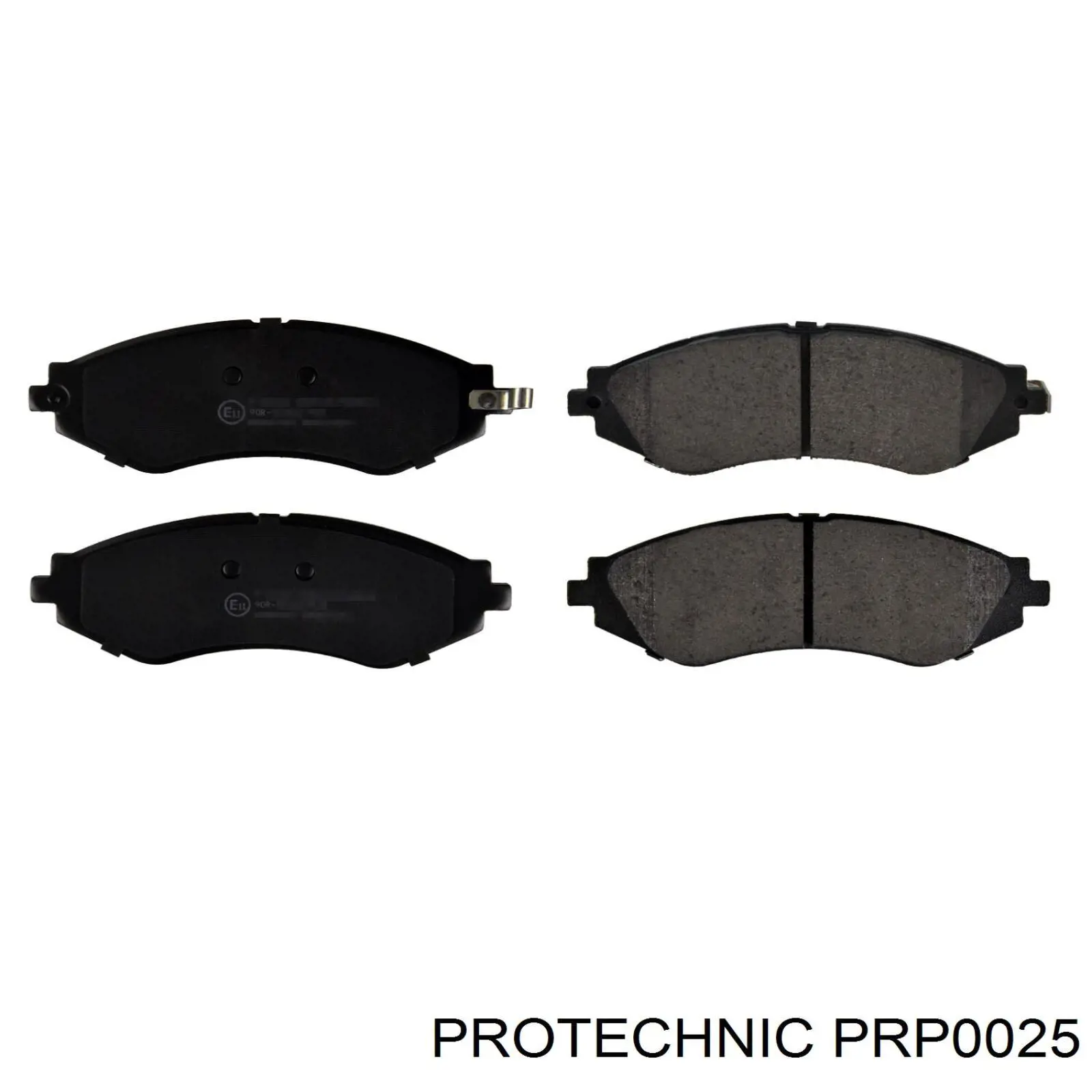 PRP0025 Protechnic колодки гальмівні передні, дискові